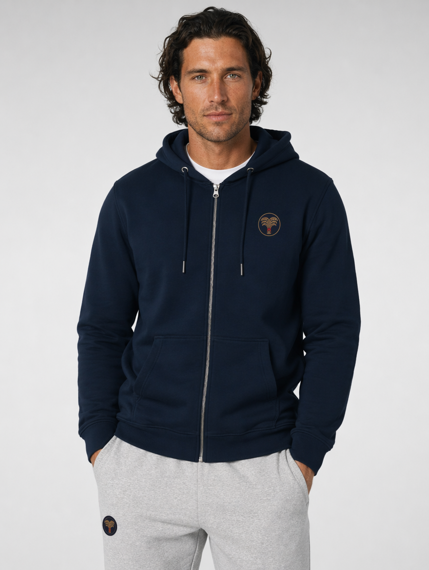 Sweatvest Marineblauw