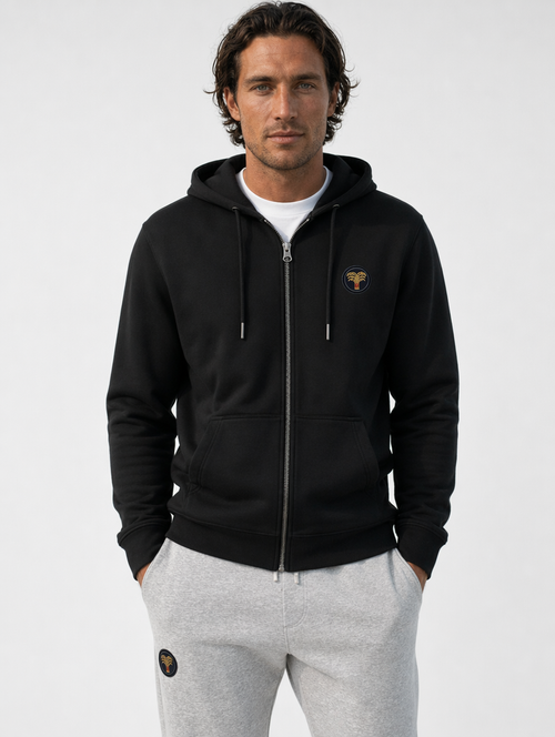 Havie ecologisch uniseks sweatvest met capuchon