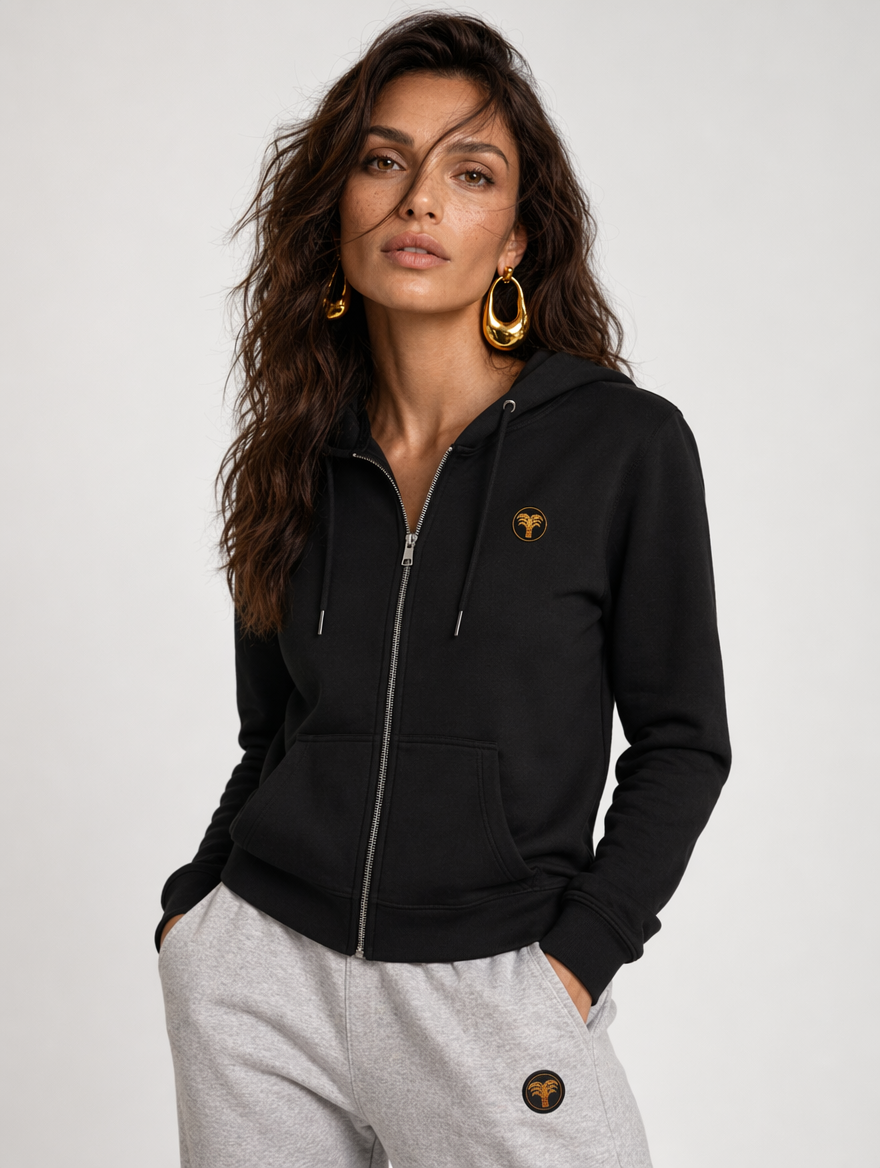 Havie ecologisch uniseks sweatvest met capuchon